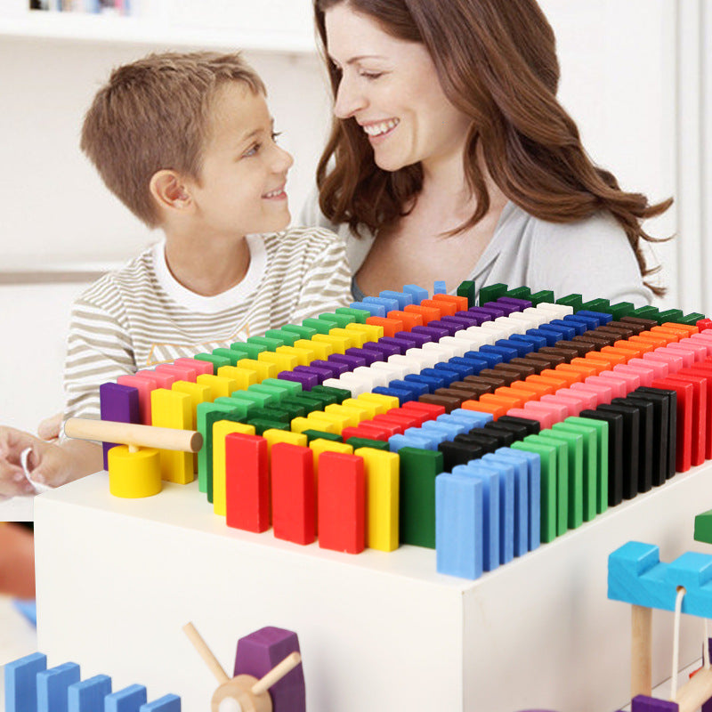 Wooden Human Organs Domino Set for Kids – 38-Piece Educational Anatomy Learning Toy
