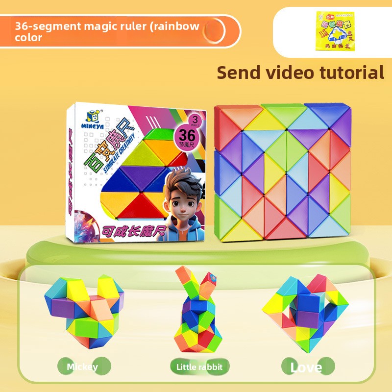 Magic Ruler STEM Building Toy for Kids