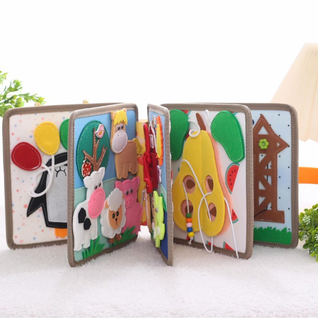 Felt Quiet Book for Toddlers