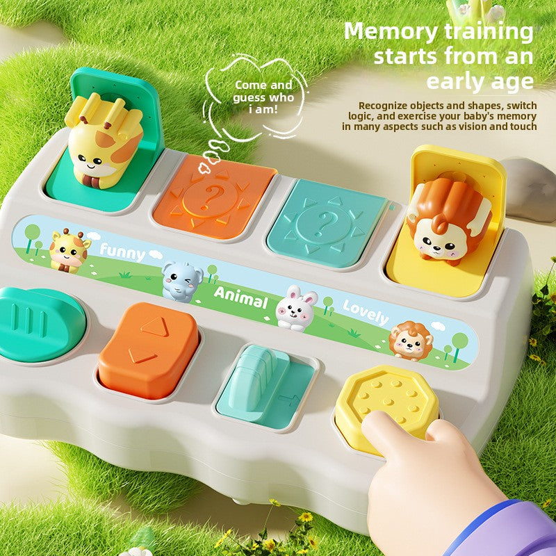 Pop-Up Switch Box Toy for Toddlers