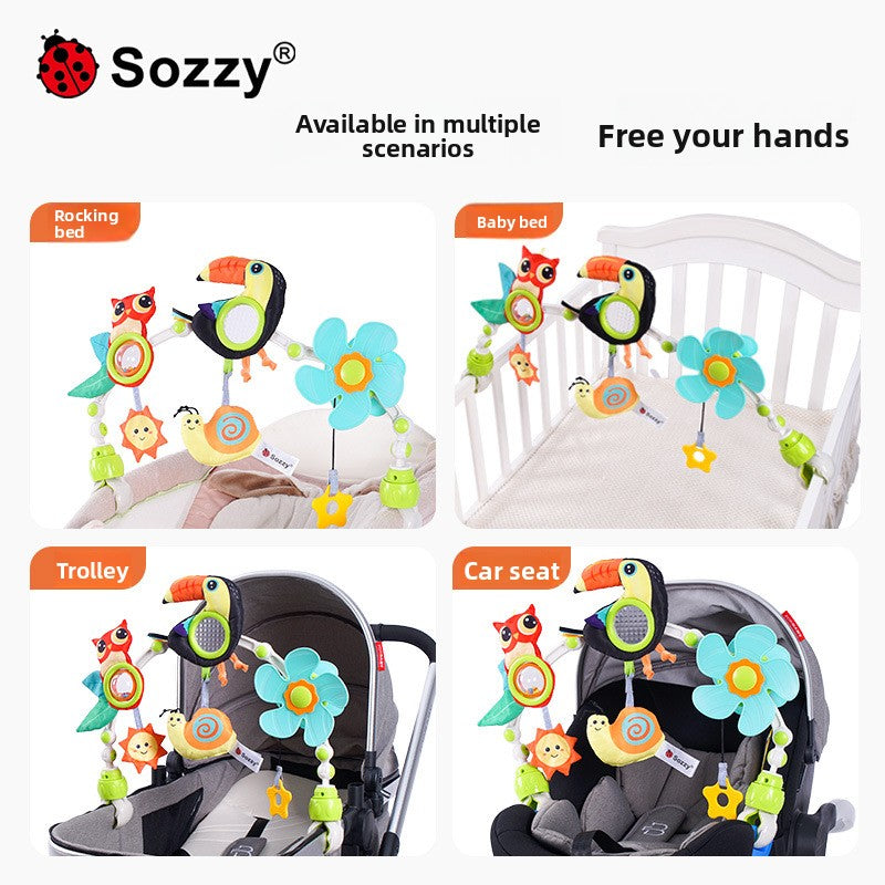 Baby Stroller Toy with Bed Clip