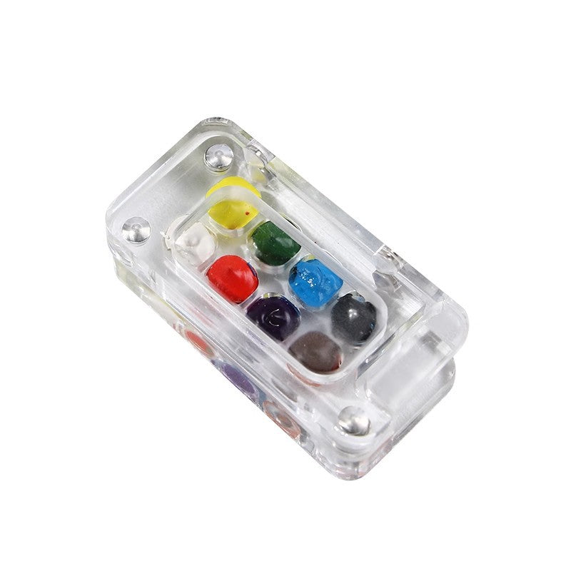Mini Watercolor Paint Box with Sketchbook