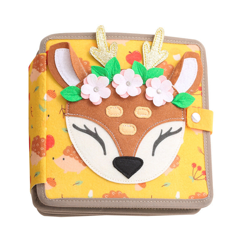 Interactive Felt Quiet Books for Kids – 10 Themes