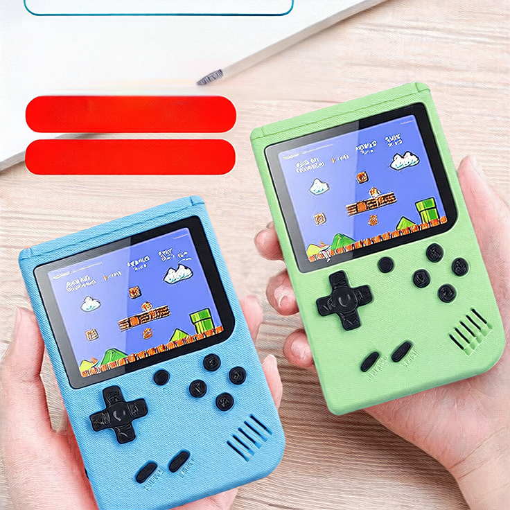 Portable Retro Handheld Game Console – 400–500 Games Wonder Kids Toy