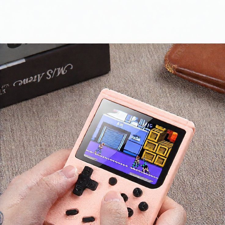 Portable Retro Handheld Game Console – 400–500 Games Wonder Kids Toy