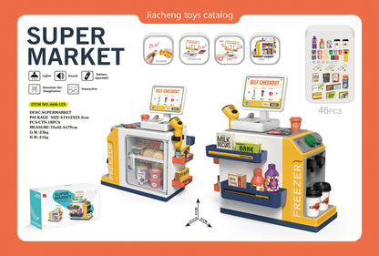 Coffee Machine Donut Shop Pretend Play Set