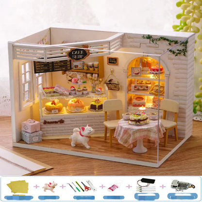 Build Your Dream: DIY Wooden House Puzzle Kit - Educational Toy! 🏡🎶
