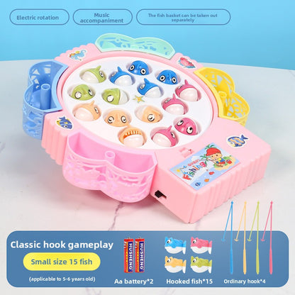 Electric Fishing Game Toy for Kids