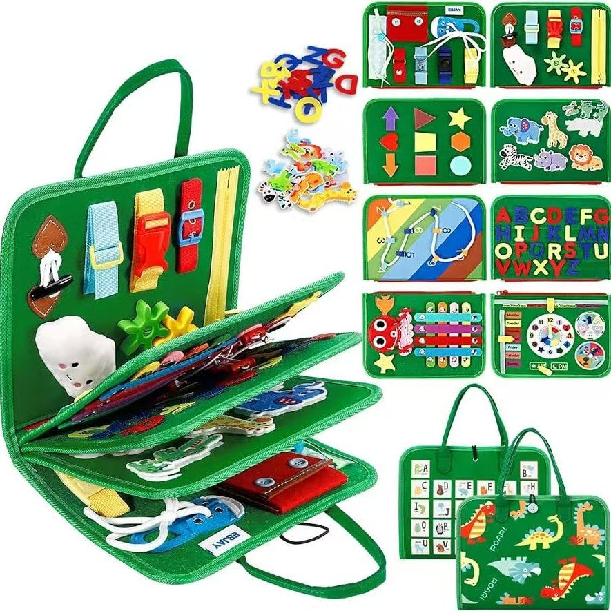 Felt Activity Book Busy Board – Nine Styles