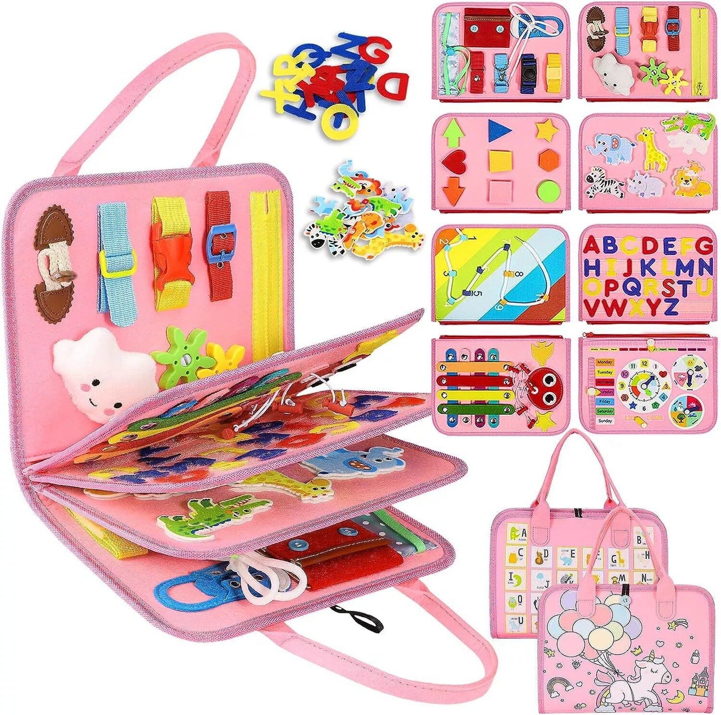 Felt Learning Board for Kids