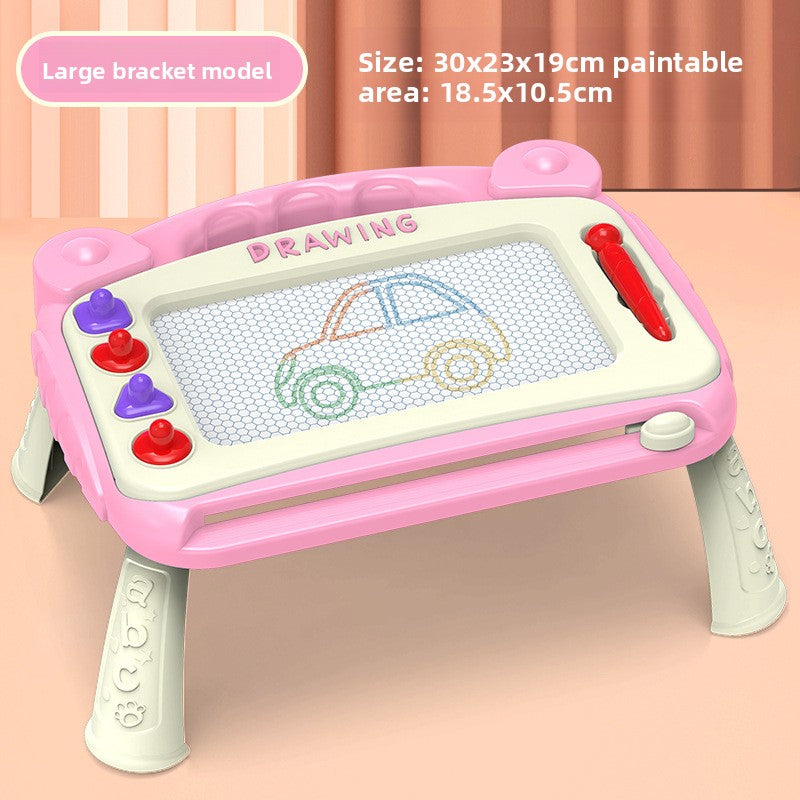 Magnetic Drawing Board for Kids with Pen and Stamps