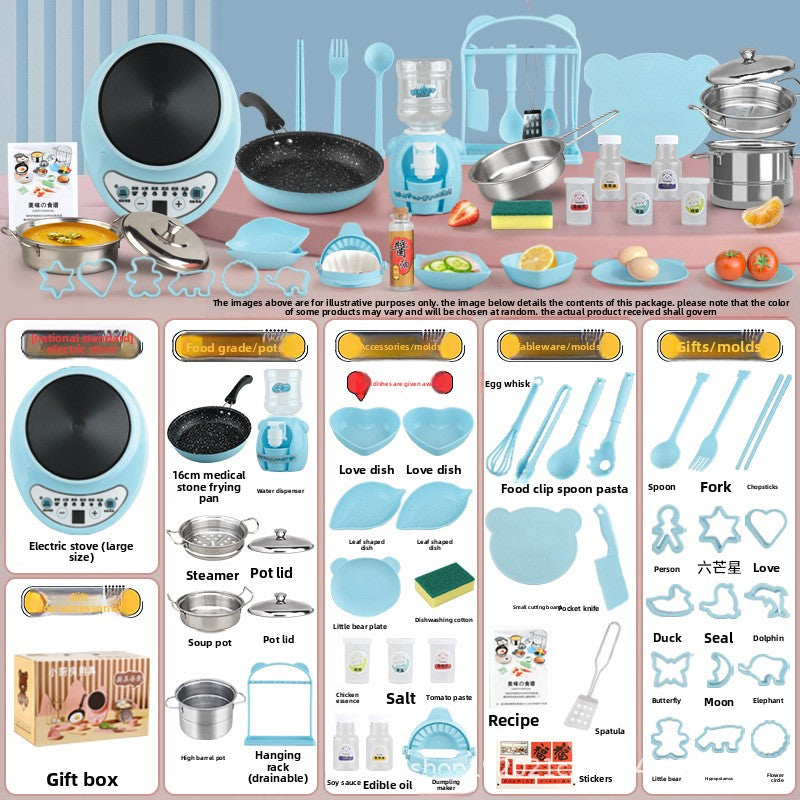 Mini Kitchen Pretend Play Toy Set
