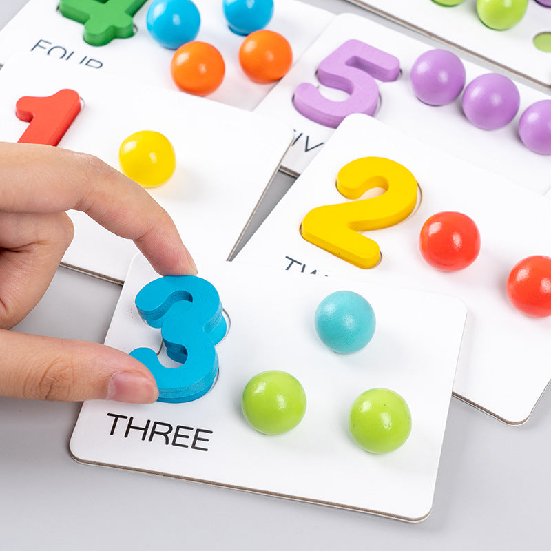 Montessori Math Puzzle for Kids