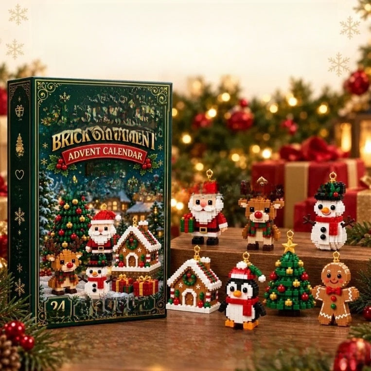 Christmas Squishy Toy Advent Calendar – 24 Surprise Pieces