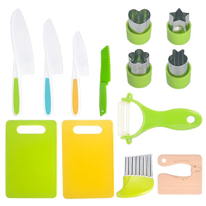 Kids Plastic Kitchen Knife Toy Set