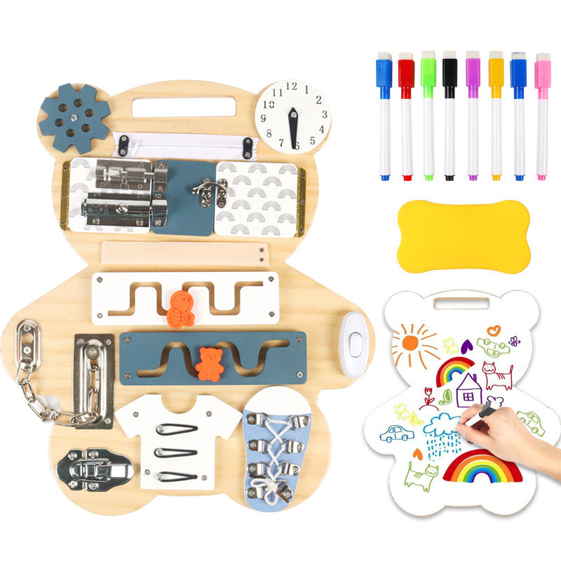 Montessori Busy Board Educational Toy