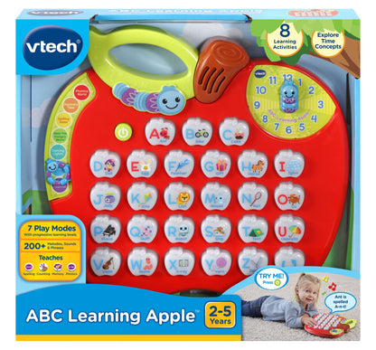 ABC Learning Apple Interactive Alphabet and Phonics Toy for Preschoolers, 2-5 Years