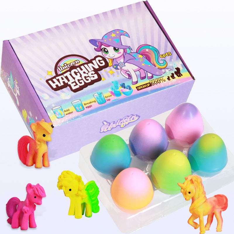 Unicorn Hatching Egg Toy Set
