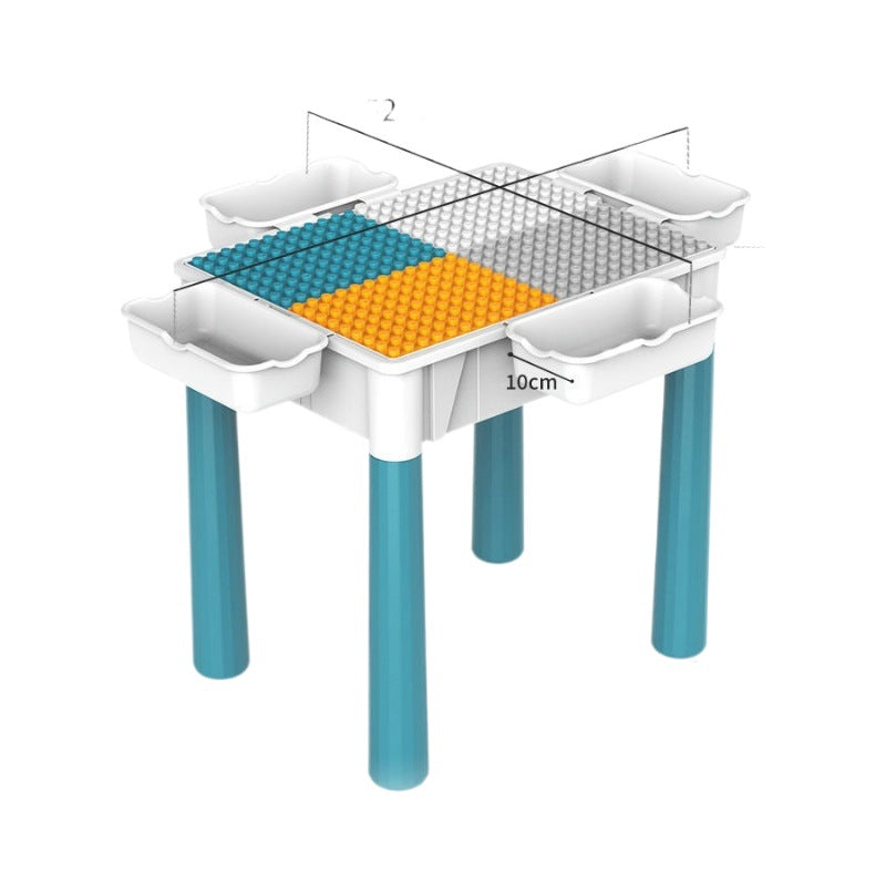 Large Building Block Table for Kids