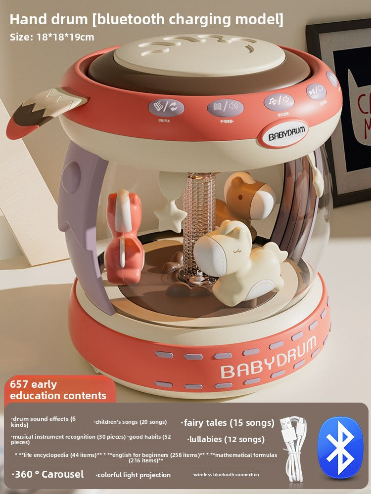 Rechargeable Educational Drum Toy for Babies