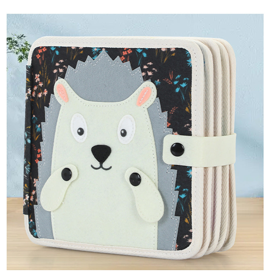 Interactive Felt Cloth Book for Children