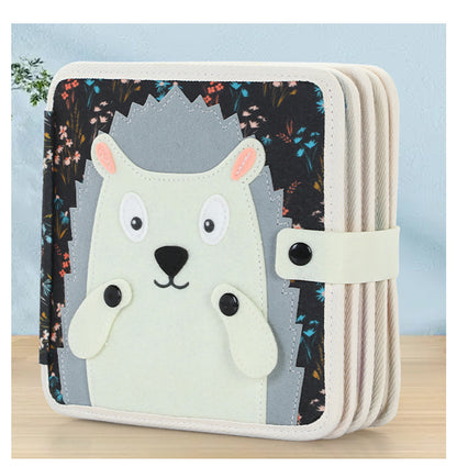 Interactive Felt Cloth Book for Children