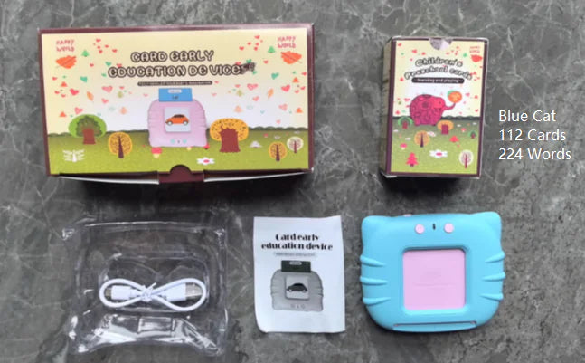 Learn & Speak: Early Childhood Education Card Machine for Smart Minds! 🗣️🎶