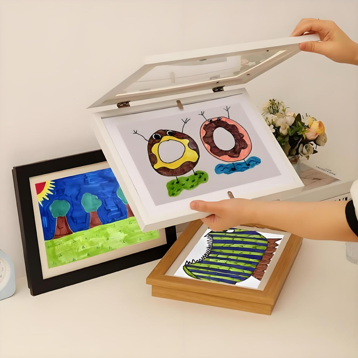 Kids Art Display Frame for Creative Projects