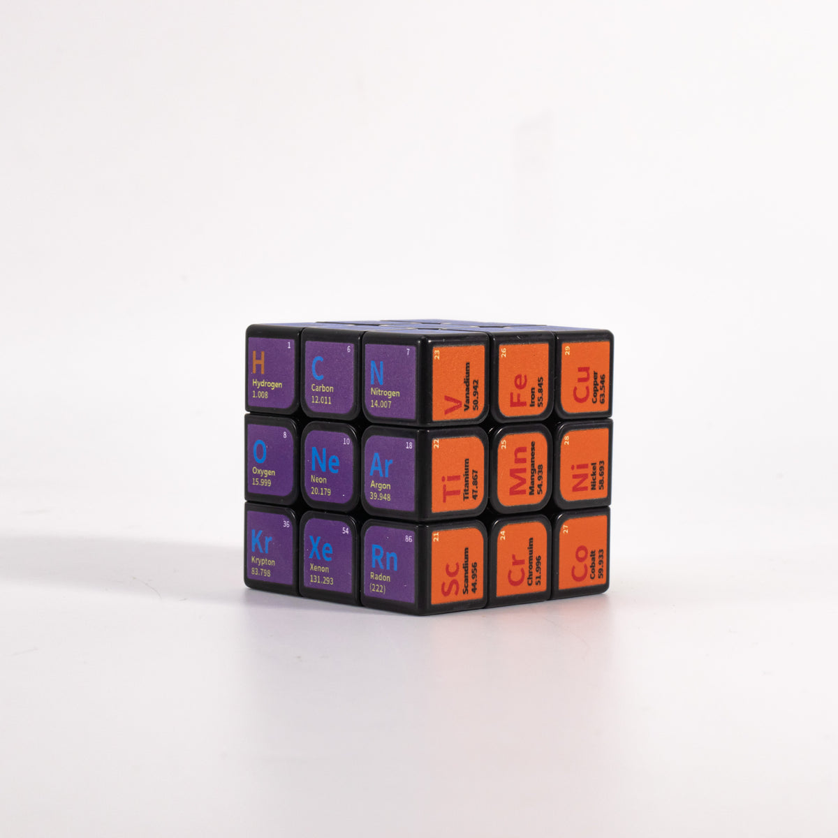 Periodic Table Chemistry Puzzle Cube for Kids