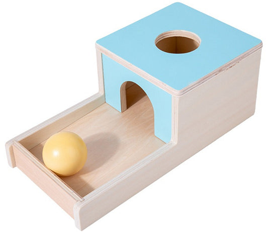 Wooden Montessori Early Learning Toy Set Linden Wood Large Target Box 0.63kg