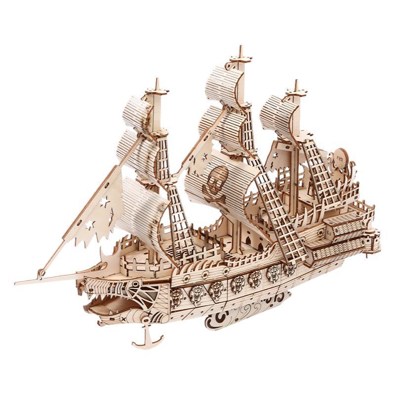 Wooden 3D Puzzle Toy for Kids