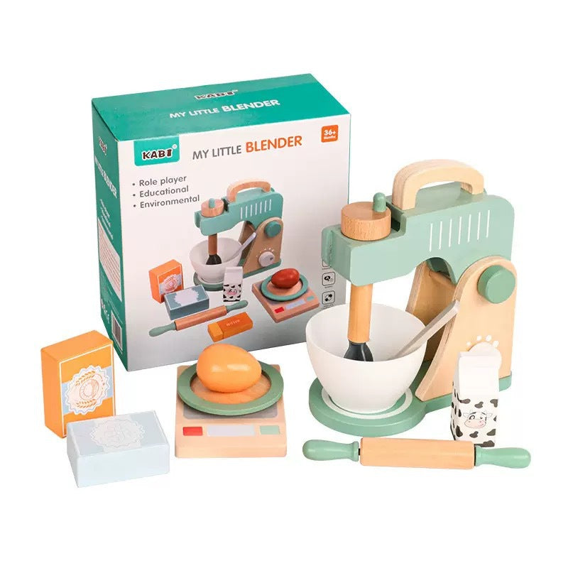 Wooden Pretend Kitchen Appliances – Blender & Juicer Options