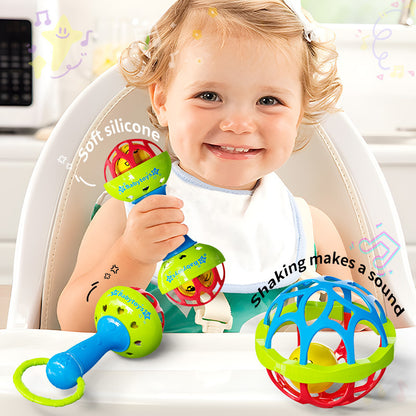 Baby Sensory Rattle Teething Toy