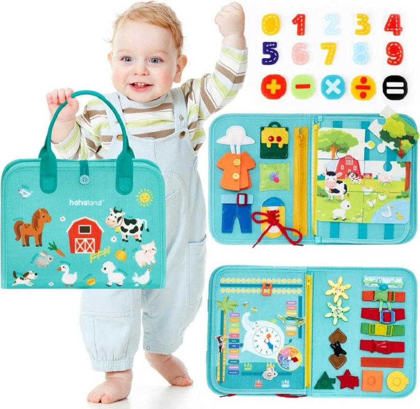 Felt Busy Board and Quiet Book – Theme and Page Options