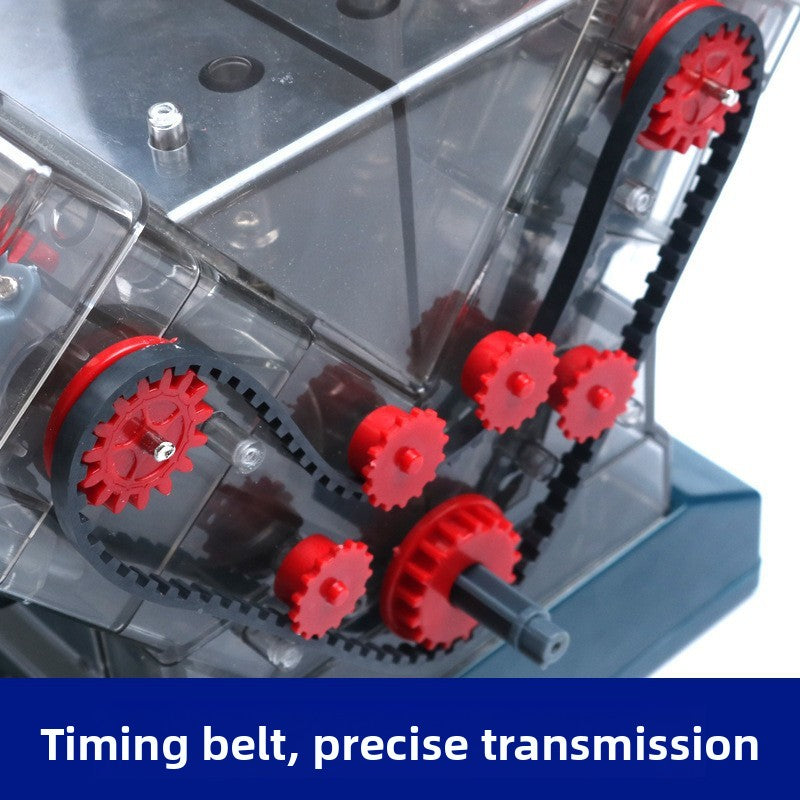 V8 Engine Model Kit – DIY STEM Mechanical Building Toy