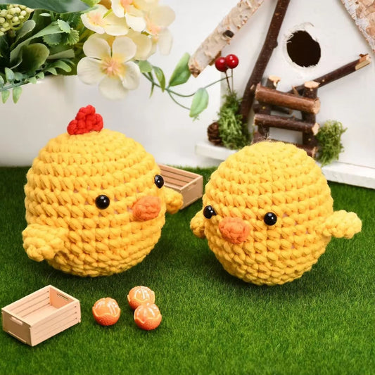 Crochet Animal Kit – Yarn, Hook & Pattern Options