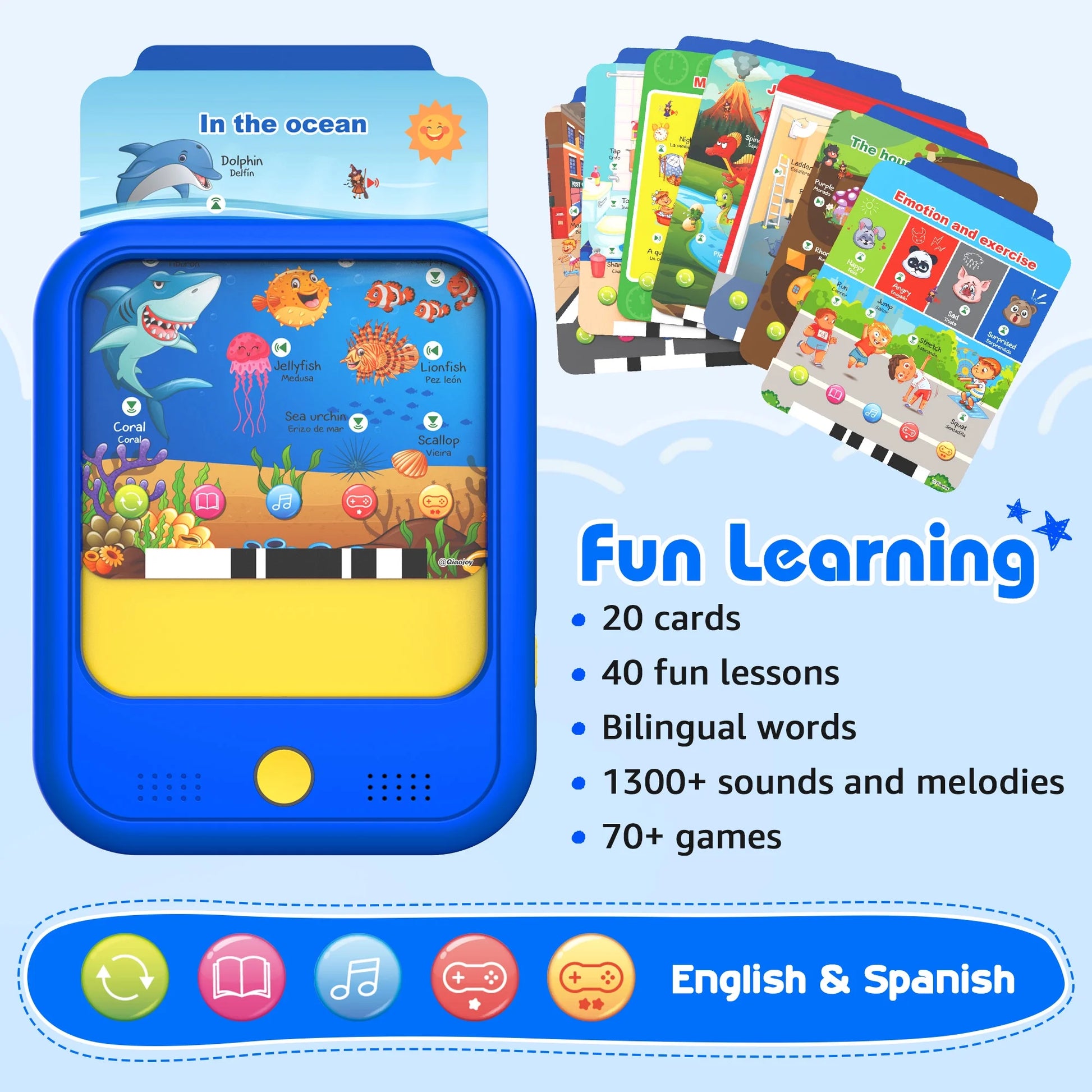Kids Learning Tablet,Educational Learning Pad,Early Educational Toys for Toddler,Gifts for Boys & Girls Aged 2-6