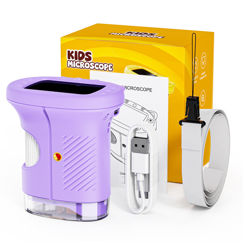 Handheld Kids Microscope for Science Exploration