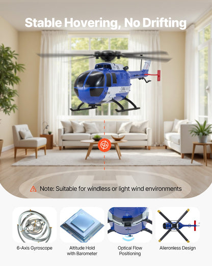 Master the Skies in Minutes: The Ultra-Stable 6-Axis Gyro RC Helicopter