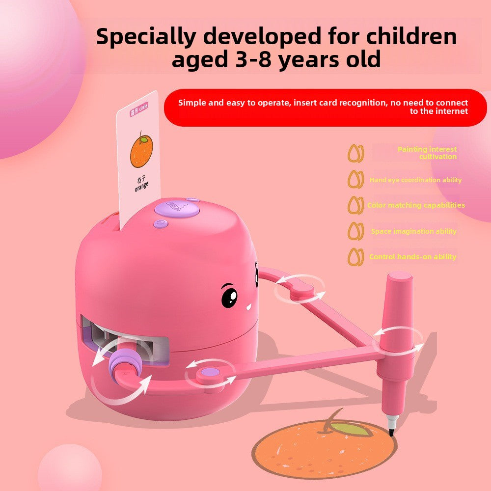 Automatic Drawing Robot Toy for Kids
