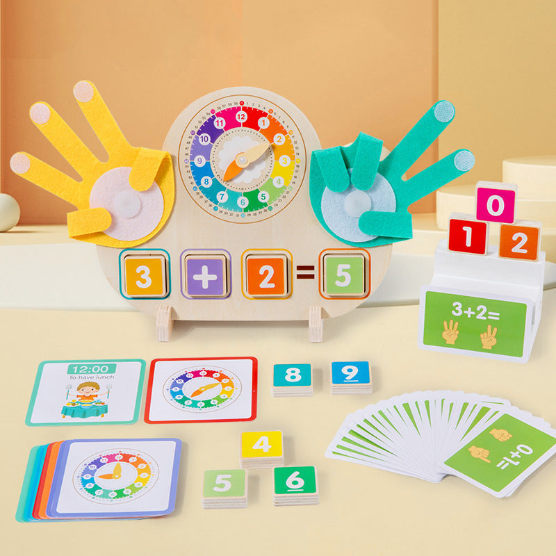 Montessori Finger Math Learning Toys for Kids