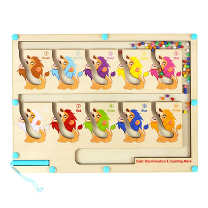Wooden Magnetic Learning Toy Set