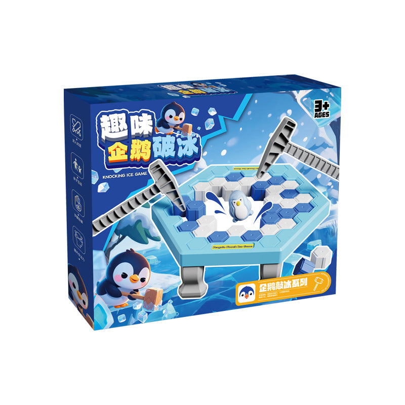 Penguin Ice-Breaking Game – Size & Wall Options