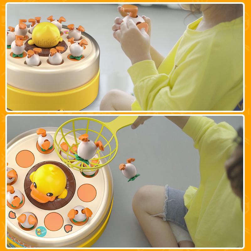 Bouncing Yellow Duck Toy for Kids