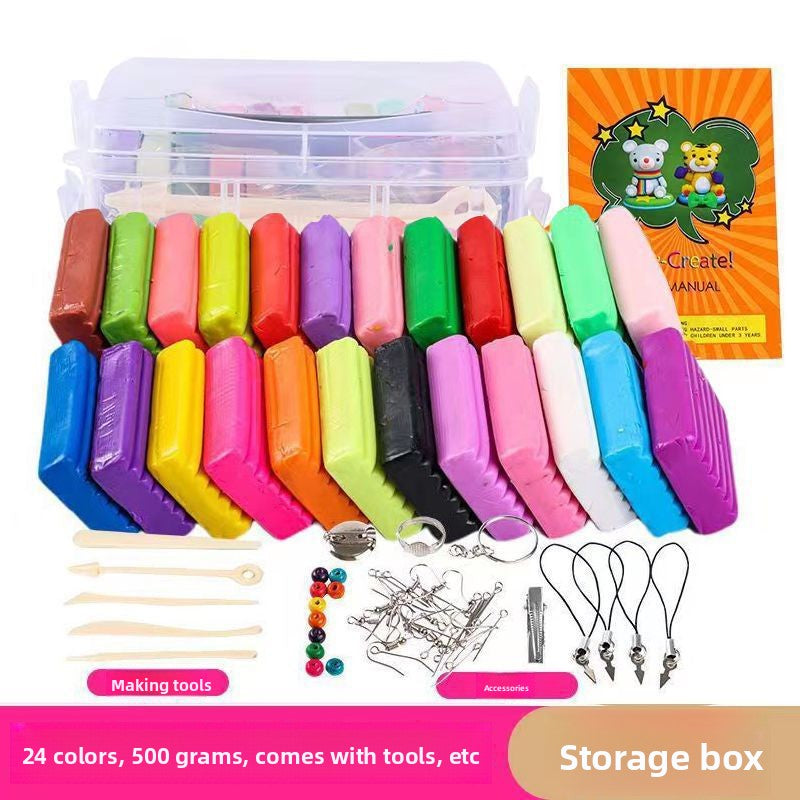 Soft Modeling Clay Set with Color Options