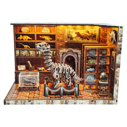 Dinosaur Research Cabin DIY Building Kit Dinosaur research institute