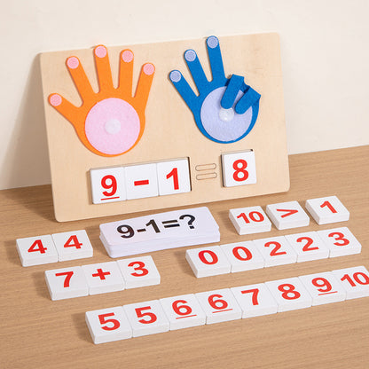 Montessori Finger Math Learning Toys for Kids