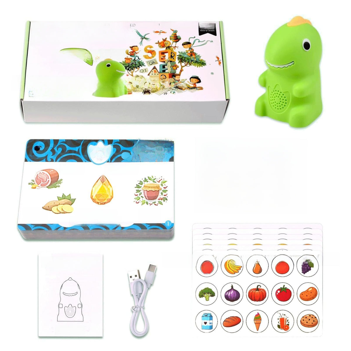 Squirrel Talking Flash Cards Reading Pen