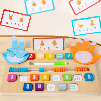 Montessori Finger Math Learning Toys for Kids