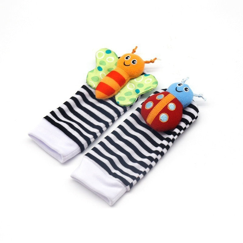 Baby Wrist and Sock Rattle Set